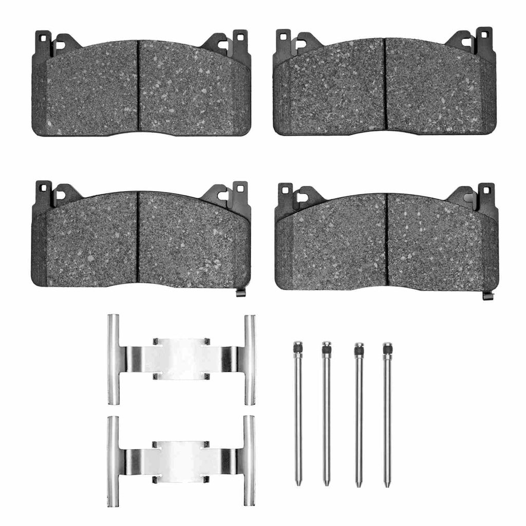 R1 Concepts 16-20 Ford Mustang Front Performance Sport Pads & Hardware ...
