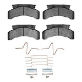 R1 Concepts 83-12 Beaver Motorcoach Monterey Front/Rear Super Duty Pads & Hardware Kit