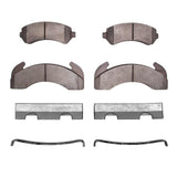 R1 Concepts 83-12 Blue Bird Bus TC1000 Front and Rear Super Duty Pads & Hardware Kit
