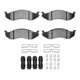 R1 Concepts 1990-2006 Jeep Cherokee Front R1 Concepts Super Duty Pads & Hardware Kit by R1 Concepts RNC-2214-0477-01