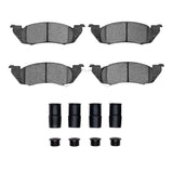 R1 Concepts 91-98 Dodge/Ram Dakota Rwd Front Super Duty Brake Pads and Hardware Kit