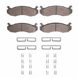 R1 Concepts 96-06 Hummer H1 Front Super Duty Pads & Hardware Kit