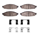 R1 Concepts 03-05 Lincoln Aviator Front Super Duty Pads & Hardware Kit by R1 Concepts RNC-2214-0953-01