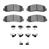 R1 Concepts 10-12 Ford F-250 2WD (Super Duty) Front Super Duty Pads & Hardware Kit by R1 Concepts RNC-2214-1333-01