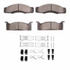 R1 Concepts 68-72 Mercury Monterey Front Ceramic Brake Pads and Hardware Kit