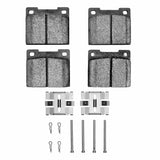 R1 Concepts 67-87 Volvo Dl Rear Ceramic Brake Pads and Hardware Kit