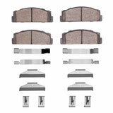 R1 Concepts 70-74 Toyota Corolla (Us/Canada) Front Ceramic Brake Pads and Hardware Kit by R1 Concepts RNC-2310-0054-21