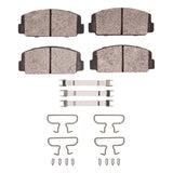 R1 Concepts 72-81 Subaru Gf Front Ceramic Brake Pads and Hardware Kit