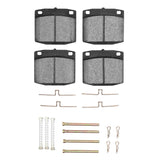 R1 Concepts 1974-1982 Honda Civic Hatchback Front R1 Concepts Ceramic Pads & Hardware Kit by R1 Concepts RNC-2310-0117-01