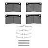 R1 Concepts 73-97 Jaguar XJ6 Front Ceramic Pads & Hardware Kit