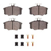 R1 Concepts 77-87 Volkswagen Dasher Front Ceramic Brake Pads and Hardware Kit