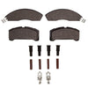 R1 Concepts 78-78 Mercury Zephyr Front Ceramic Brake Pads and Hardware Kit
