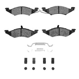 R1 Concepts 83-83 Mercury Lynx Front Ceramic Brake Pads and Hardware Kit by R1 Concepts RNC-2310-0257-02