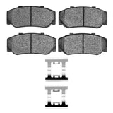 R1 Concepts 82-87 Volvo 745 Front Ceramic Brake Pads and Hardware Kit by R1 Concepts RNC-2310-0270-01