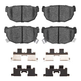 R1 Concepts 81-98 Nissan 280ZX Rear Ceramic Brake Pads & Hardware Kit by R1 Concepts RNC-2310-0272-01