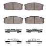 R1 Concepts 82-85 Nissan Sentra Front Ceramic Brake Pads and Hardware Kit