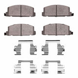 R1 Concepts 86-86 Isuzu Trooper Front Ceramic Brake Pads and Hardware Kit by R1 Concepts RNC-2310-0285-02