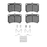 R1 Concepts 86-94 Mercury Tracer Front Ceramic Brake Pads and Hardware Kit by R1 Concepts RNC-2310-0319-01