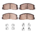 R1 Concepts 84-91 Dodge 2000 GTX Front Ceramic Pads & Hardware Kit