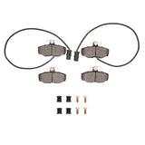 R1 Concepts 87-87 Jaguar Xj12 Rear Ceramic Brake Pads and Hardware Kit
