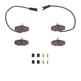 R1 Concepts 87-89 Jaguar Xj12 Rear Ceramic Brake Pads and Hardware Kit