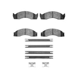 R1 Concepts 88-07 Ford F-53 Motorhome Chassis Front/Rear Ceramic Pads & Hardware Kit by R1 Concepts RNC-2310-0411-01