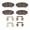 R1 Concepts 87-06 Dodge Verna (Mexico) Front Ceramic Brake Pads & Hardware Kit