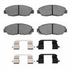 R1 Concepts 90-99 Acura CL Front Ceramic Brake Pads & Hardware Kit