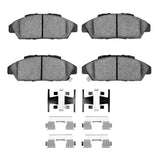 R1 Concepts 90-93 Honda Accord Sedan Front Ceramic Brake Pads and Hardware Kit by R1 Concepts RNC-2310-0496-01