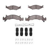 R1 Concepts 91-92 Eagle Premier Front Ceramic Brake Pads and Hardware Kit by R1 Concepts RNC-2310-0523-01