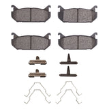 R1 Concepts 93-02 Ford Probe Rear Ceramic Pads & Hardware Kit