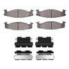 R1 Concepts 94-03 Ford E-150 Club Wagon Front Ceramic Brake Pads & Hardware Kit