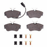 R1 Concepts 00-00 Volkswagen EuroVan Front Ceramic Brake Pads and Hardware Kit