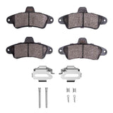 R1 Concepts 95-00 Ford Contour Rear Ceramic Pads & Hardware Kit