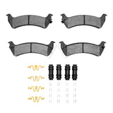 R1 Concepts 93-98 Jeep Grand Cherokee Rear Ceramic Pads & Hardware Kit by R1 Concepts RNC-2310-0666-01