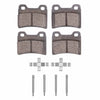 R1 Concepts 95-97 Kia Sephia Rear Ceramic Brake Pads and Hardware Kit