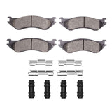 R1 Concepts 00-08 Dodge Ram 4000 (Mexico) Rear Ceramic Pads & Hardware Kit