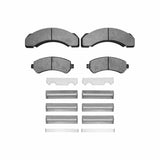 R1 Concepts 97-99 Chevrolet P30 Front/Rear Ceramic Pads & Hardware Kit by R1 Concepts RNC-2310-0717-04
