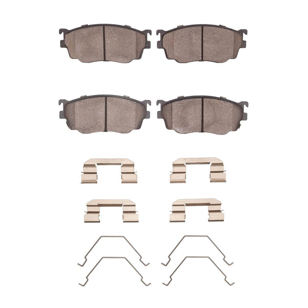 R1 Concepts 98-03 Mazda Protege Front Ceramic Pads & Hardware Kit | RNC ...