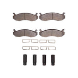 R1 Concepts 96-06 Hummer H1 Front Ceramic Pads & Hardware Kit