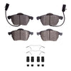 R1 Concepts 98-08 Audi A4 (USA/Canada) Front Ceramic Brake Pads & Hardware Kit