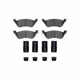 R1 Concepts 01-07 Chrysler Town & Country Rear Ceramic Pads & Hardware Kit by R1 Concepts RNC-2310-0858-01