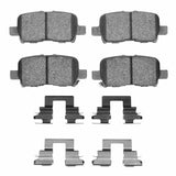 R1 Concepts 2001-2008 Acura MDX Rear R1 Concepts Ceramic Pads & Hardware Kit by R1 Concepts RNC-2310-0865-01