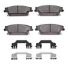 R1 Concepts 04-11 Cadillac STS Rear Ceramic Pads & Hardware Kit