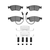R1 Concepts 04-11 Audi A8 Front Ceramic Pads & Hardware Kit by R1 Concepts RNC-2310-1024-01