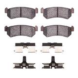 R1 Concepts 2004-2007 Chevrolet Optra (Mexico) Rear R1 Concepts Ceramic Pads & Hardware Kit