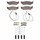 R1 Concepts 18-20 Coachmen Mirada Front/Rear Ceramic Pads & Hardware Kit by R1 Concepts RNC-2310-1066-11