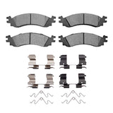 R1 Concepts 06-12 Ford Taurus SHO Front Ceramic Pads & Hardware Kit