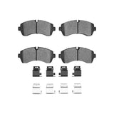 R1 Concepts -25 Freightliner Sprinter 2500 Front Ceramic Pads & Hardware Kit by R1 Concepts RNC-2310-1268-02