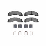 R1 Concepts 08-25 Dodge Ram 4500 Front/Rear Ceramic Pads & Hardware Kit by R1 Concepts RNC-2310-1335-01